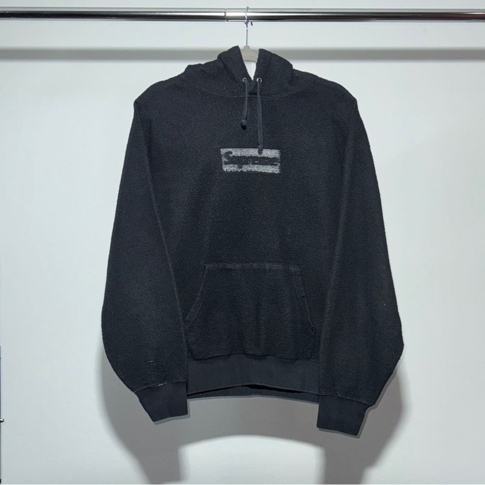 Supreme Men’s Black Box Logo Hoodie Size M